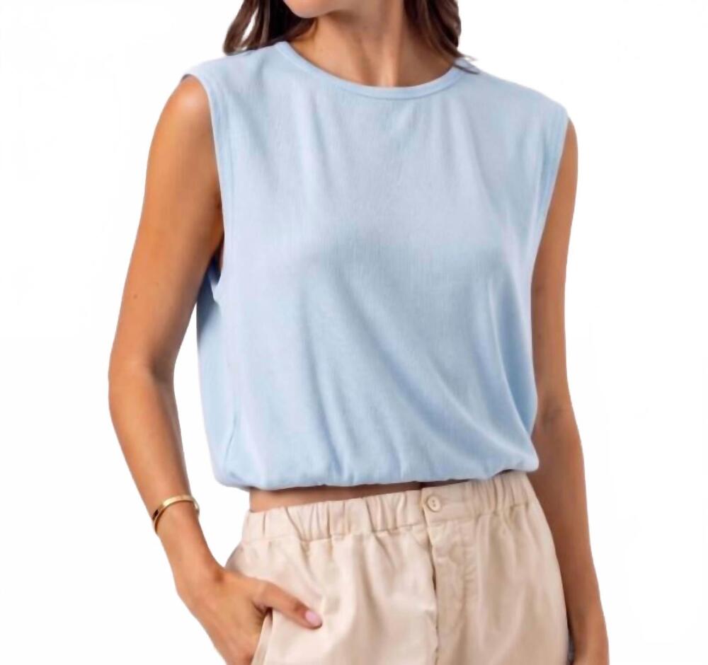 NEW SUNDAYS harley tee in pale blue